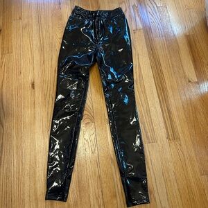 House of CB Glossy Black Skinny Pants